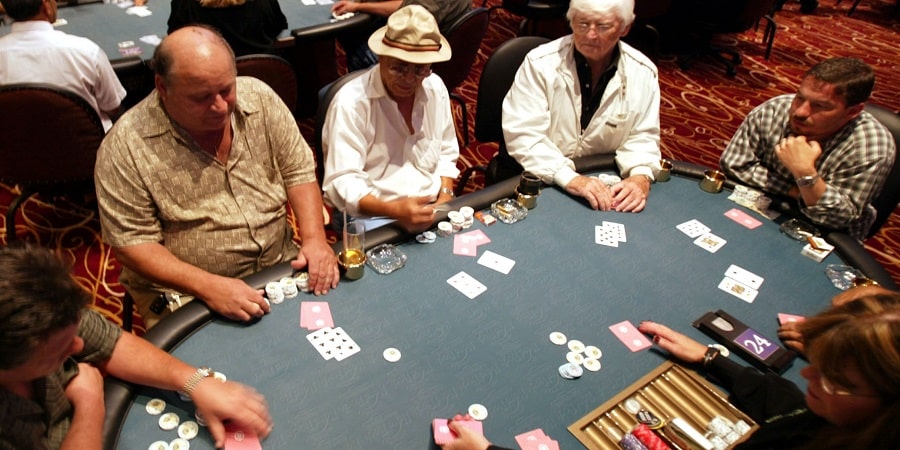 póquer de casino 