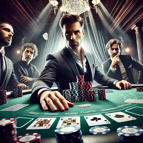 bluff au poker