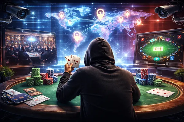 Geo-restricted poker access