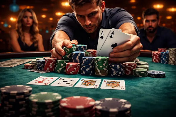Gioco aggressivo poker