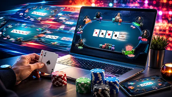 Sessione di poker online
